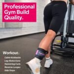 WALITO Ankle Resistance Bands with Cuffs, Exercise Bands for Legs and Butt, Booty Workout Equipment for Kickbacks and Hip Fitness Training - Image 7