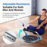 MERACH Ab Machine for Stomach Workout, Ab Crunch Machine with 3 Adjustable Resistance and Automatic Rebound, Sit Up Machine with 330 LBS Weight Capacity, Ab Workout Equipment for Home Exercise - Image 3