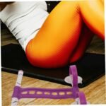 VANZACK Yoga Resistance Band Foot Pedal Puller Purple Tension Rope for Home Workouts Elastic Pedal Pulling for Abdomen and Leg Exercises Lightweight and Portable Fitness Equipment - Image 9