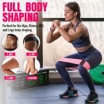 Fabric Resistance Bands for Working Out - Exercise Bands for Women and Men, Booty Bands for Legs and Butt, Yoga, Pilates, Rehab, Fitness and Home Workout - Image 5