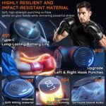 Music Boxing Machine,Smart Bluetooth Boxing Machine with Boxing Gloves Wall Mounted, Boxing Workout Punching Equipment for Adults Kids,Fun Fitness Equipment 9 Modes & 9 Speeds - Image 6