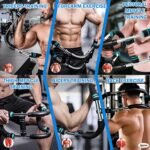Twister Arm Trainer, 40-100lb Adjustable Chest Workout Equipment Portable Arm Trainer Exercise Fitness Equipment Detachable Power Twister Bar for Men at Home Office Anywhere - Image 2