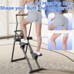 Stair Stepper & Ab Machine by SEWD, 2-in-1 Cardio Workout Equipment with Adjustable Handlebar & Large Pedals, 90% Pre-Assembled Fitness Equipment, Quickly Switch from Stepper to Abdominal Machine - Image 4