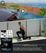 EVO Gym - Portable Home Gym Strength Training Equipment, at Home Gym | All in One Gym - Resistance Bands, Base Holds Gym Bar & Handles for Travel | Portable Gym & Home Exercise Equipment - Image 3