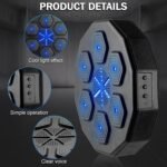 2025 New Music Boxing Machine, Upgraded 2.0 Smart Bluetooth Music Boxing Parent-Child Games, Wall-Mounted Exercise Equipment for Home Exercise - Image 4