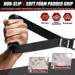 HPYGN Resistance Bands, Exercise Bands for Working Out, Workout Bands Men, Fitness Band with Handle, Door Anchor, Home Gym Equipment for Musle Training, Physical Therapy, Strength Training, Shape Body - Image 4