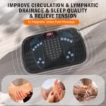 Vibration Plate Exercise Machine, Whole Body Workout Vibration Plate for Lymphatic Drainage, 240 Adjustable Speeds Power Vibrating Plate Home Fitness Platform for Shaping, Max Weight 330lbs - Image 6