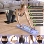 Pilates Board, Foldable Pilates Reformer Equipment with Timer, 7-in-1 Multi-Purpose Portable Pilates Reformer Machine Home Pilates Kit for Home Workout, Fitness, Exercise, Abs, Core Equipment - Image 2