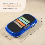 Lifepro Waver Vibration Plate Exercise Machine – High-Intensity Vibration for Muscle Activation, Full-Body Workout Vibrating Platform with Loop Bands, Fitness Equipment for Strength Toning & Fat Loss - Image 6