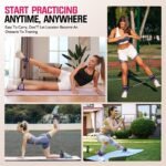 Ankle Resistance Bands with Cuffs, Home Gym Workout Equipment, Lifting Glute Butt Exercise Equipment for Women, Ankle Weights Fitness Set, Leg Booty Equipment for Training Perfect Body Shape - Image 6