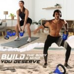Yes4All 5-100 LB Kettlebells Vinyl Coated Cast Iron for Dumbbell Weights Exercises, Gym, Fitness, Full Body Workout Equipment Push up, Grip and Strength Training - Image 5