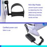 PS Mini Motorized Electric Exercise Pedal Bike,Under Desk Adjustable Exerciser,Hand,Arms,Knee and Leg,Fitness Rehab Equipment for Seniors - Image 5