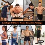 LALAHIGH 25-in-1 4rd Generation Push Up Board - Multi-Functional Foldable Gym System with Resistance Bands, Pilates Bar & Pulleys, Portable Workout Equipment for Men & Women, Chest/Back/Abs Training - Image 2
