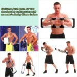 Push Down Bar Machine - Chest Expander at Home Workout Equipment, Arm Exerciser - Portable Spring Resistance Exercise Gym Kit for Home, Travel or Outdoors - Image 5
