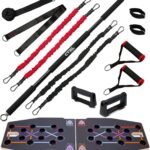 Push Up Board Workout Equipment for Chest Triceps, Back, Arms Muscles, Fitness Portable Pushup Board For Man And Women, Perfect Multi-Functional Push-Up Stand Bar Muscle Building by CTRL Sports