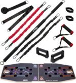 Push Up Board Workout Equipment for Chest Triceps, Back, Arms Muscles, Fitness Portable Pushup Board For Man And Women, Perfect Multi-Functional Push-Up Stand Bar Muscle Building by CTRL Sports