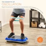 Lifepro Waver Vibration Plate Exercise Machine – High-Intensity Vibration for Muscle Activation, Full-Body Workout Vibrating Platform with Loop Bands, Fitness Equipment for Strength Toning & Fat Loss - Image 4
