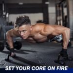 Push Up Bars, Calisthenics Equipment Push Up Handles for Floor, Perfect Push Up Bar, Pushup Bars with Non-slip Sturdy Structure Handle, Fitness Bars for Home & Workout - Image 2