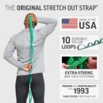 OPTP The Original Stretch Out Strap with Exercise Book, for Flexibility and Mobility Exercises. Stretch Out Straps for Physical Therapy, Yoga Stretching Strap and Knee Therapy Strap. Made in the USA - Image 4