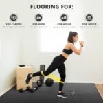 Gym Flooring Set - Interlocking EVA Soft Foam Floor Mat, 18 Pieces Puzzle Rubber Tiles Protective Ground Surface Protection, Play Workout Exercise Mats Underlay Matting Sports Pool Home Fitness Garage - Image 8