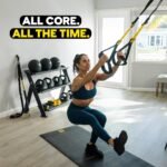 TRX All-in-ONE Suspension Training System: Full Body Workouts for Your Home Gym, Travel, and Outdoors | Includes Indoor & Outdoor Anchors, Workout Guide and Video Downloads - Image 8